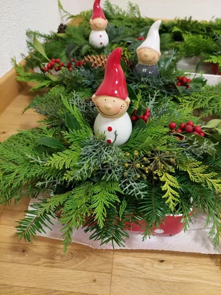 Advenzkranzbinden