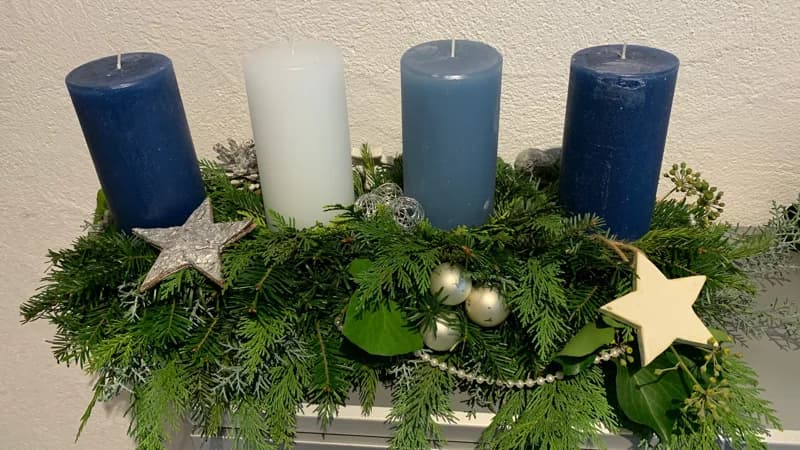 Advenzkranzbinden